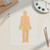Unfinished Man Wood Cutout - Unfinished Baltic Birch Craft Shape