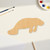 Unfinished Manatee Wood Cutout - Unfinished Baltic Birch Craft Shape