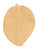 Unfinished Mango Wood Cutout for Door Hangers, Seasonal Decor and Paint Parties, Baltic Birch Craft Blank