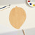 Unfinished Mango Wood Cutout for Door Hangers, Seasonal Decor and Paint Parties, Baltic Birch Craft Blank