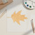 Unfinished Maple Leaf 2 Wood Cutout for Door Hangers, Seasonal Decor and Paint Parties, Baltic Birch Craft Blank