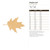 Unfinished Maple Leaf 2 Wood Cutout for Door Hangers, Seasonal Decor and Paint Parties, Baltic Birch Craft Blank