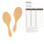 Unfinished Maracas Wood Cutout for Door Hangers, Seasonal Decor and Paint Parties, Baltic Birch Craft Blank