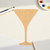 Martini Glass 2 Wood Cutout for Crafts, Unfinished Baltic Birch Craft Shape