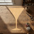 Martini Glass 2 Wood Cutout for Crafts, Unfinished Baltic Birch Craft Shape