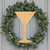 Unfinished Martini Glass Wood Cutout - Unfinished Baltic Birch Craft Shape