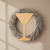 Unfinished Martini Glass Wood Cutout - Unfinished Baltic Birch Craft Shape