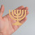 Unfinished Menorah Wood Cutout for Door Hangers, Seasonal Decor and Paint Parties, Baltic Birch Craft Blank