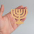 Menorah Wood Cutout for Crafts, Unfinished Baltic Birch Craft Shape