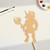 Unfinished Minotaur Wood Cutout - Unfinished Baltic Birch Craft Shape