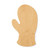 Unfinished Mitten Wood Cutout - Unfinished Baltic Birch Craft Shape