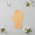 Unfinished Mitten Wood Cutout - Unfinished Baltic Birch Craft Shape