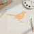 Unfinished Mockingbird Wood Cutout for Door Hangers, Seasonal Decor and Paint Parties, Baltic Birch Craft Blank