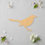Unfinished Mockingbird Wood Cutout - Unfinished Baltic Birch Craft Shape