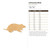 Unfinished Mole Wood Cutout - Unfinished Baltic Birch Craft Shape