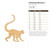 Unfinished Monkey 2 Wood Cutout - Unfinished Baltic Birch Craft Shape