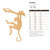 Unfinished Monkey 3 Wood Cutout for Door Hangers, Seasonal Decor and Paint Parties, Baltic Birch Craft Blank