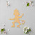Unfinished Monkey 4 Wood Cutout - Unfinished Baltic Birch Craft Shape