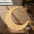 Unfinished Moon 2 Wood Cutout - Unfinished Baltic Birch Craft Shape
