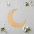 Unfinished Moon 2 Wood Cutout - Unfinished Baltic Birch Craft Shape