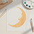 Unfinished Moon 3 Wood Cutout for Door Hangers, Seasonal Decor and Paint Parties, Baltic Birch Craft Blank