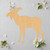 Unfinished Moose 1 Wood Cutout for Door Hangers, Seasonal Decor and Paint Parties, Baltic Birch Craft Blank