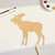 Unfinished Moose 1 Wood Cutout - Unfinished Baltic Birch Craft Shape