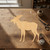 Moose 2 Wood Cutout for Crafts, Unfinished Baltic Birch Craft Shape