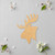 Unfinished Moose Head Wood Cutout - Unfinished Baltic Birch Craft Shape