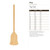 Unfinished Mop Wood Cutout for Door Hangers, Seasonal Decor and Paint Parties, Baltic Birch Craft Blank