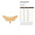 Unfinished Moth Wood Cutout - Unfinished Baltic Birch Craft Shape