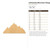 Unfinished Mountain Range Wood Cutout - Unfinished Baltic Birch Craft Shape