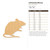 Unfinished Mouse Wood Cutout - Unfinished Baltic Birch Craft Shape