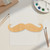 Unfinished Moustache Wood Cutout - Unfinished Baltic Birch Craft Shape