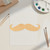 Moustache Wood Cutout for Crafts, Unfinished Baltic Birch Craft Shape