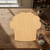 Unfinished Muffin Wood Cutout - Unfinished Baltic Birch Craft Shape