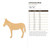 Unfinished Mule Wood Cutout - Unfinished Baltic Birch Craft Shape