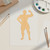 Unfinished Muscle Man Wood Cutout for Door Hangers, Seasonal Decor and Paint Parties, Baltic Birch Craft Blank