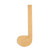 Music Note 4 Wood Cutout for Crafts, Unfinished Baltic Birch Craft Shape