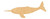 Unfinished Narwhal Wood Cutout for Door Hangers, Seasonal Decor and Paint Parties, Baltic Birch Craft Blank