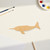 Unfinished Narwhal Wood Cutout - Unfinished Baltic Birch Craft Shape