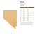 Nevada Wood Cutout for Crafts, Unfinished Baltic Birch Craft Shape