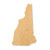 Unfinished New Hampshire Wood Cutout - Unfinished Baltic Birch Craft Shape