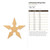 Unfinished Ninja Star Wood Cutout - Unfinished Baltic Birch Craft Shape
