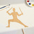 Unfinished Ninja Wood Cutout for Door Hangers, Seasonal Decor and Paint Parties, Baltic Birch Craft Blank