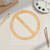 Unfinished No Sign Wood Cutout for Door Hangers, Seasonal Decor and Paint Parties, Baltic Birch Craft Blank