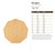 Nonagon Wood Cutout for Crafts, Unfinished Baltic Birch Craft Shape