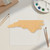 Unfinished North Carolina Wood Cutout - Unfinished Baltic Birch Craft Shape