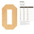 Unfinished Number 0 Wood Cutout for Door Hangers, Seasonal Decor and Paint Parties, Baltic Birch Craft Blank