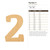 Number 5 Wood Cutout for Crafts, Unfinished Baltic Birch Craft Shape